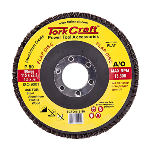 Flap Sanding Disc 115Mm 80 Grid Ea