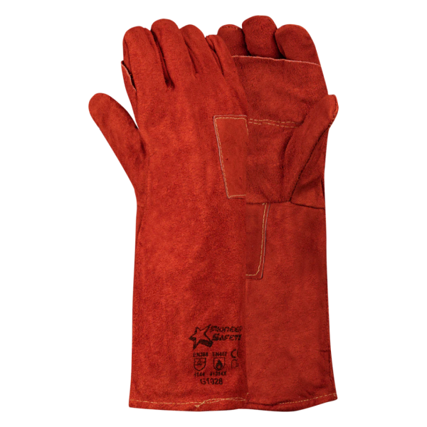 Heat Resistant Red Wrist Lenth